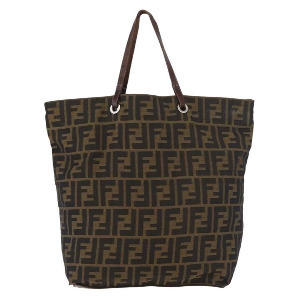 Fendi Zucca Tote Black